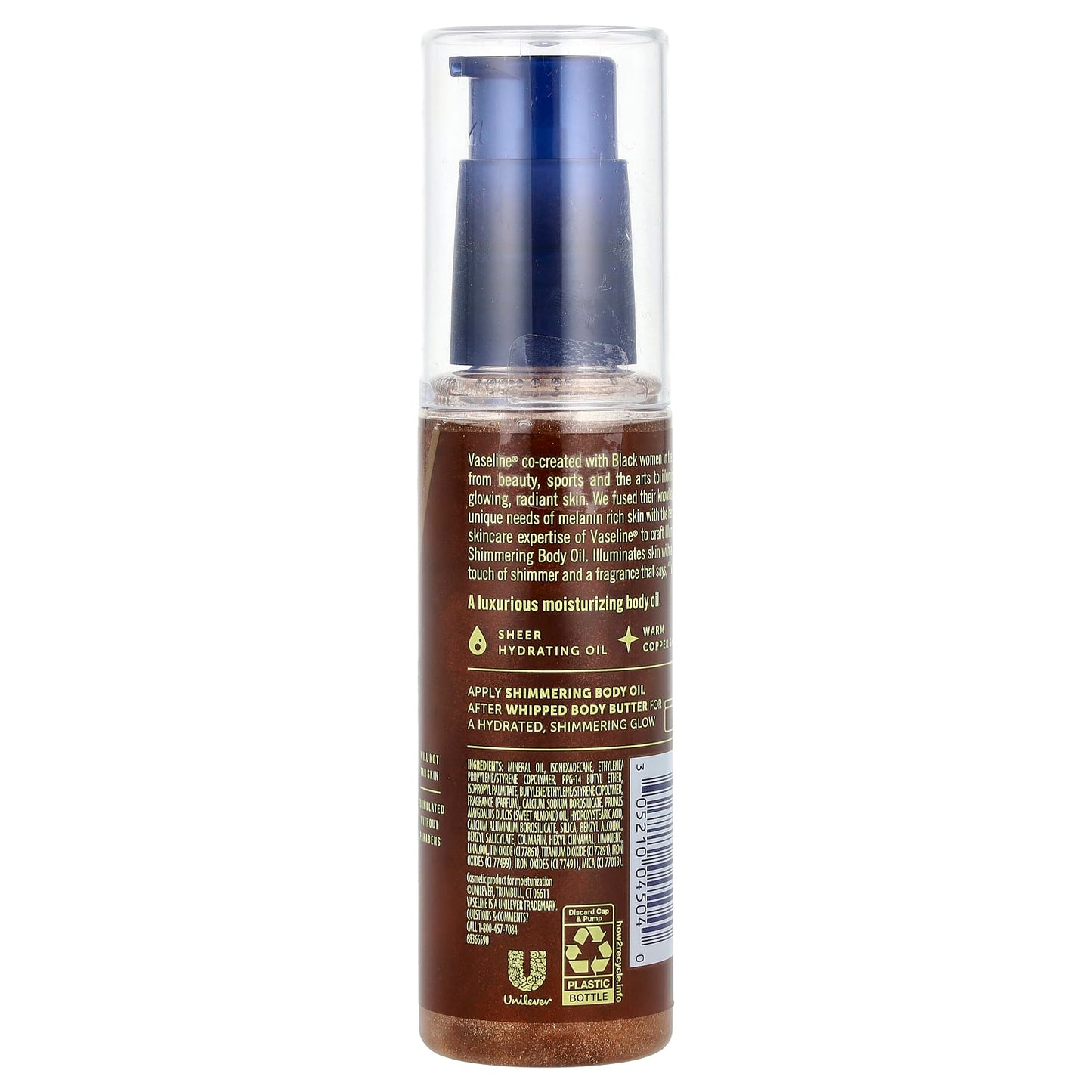 Vaseline, Illuminate Me, Shimmering Body Oil, 3.3 fl oz (97 ml) - Image 2