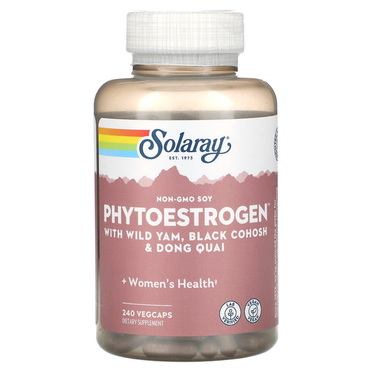 Solaray, PhytoEstrogen, 240 VegCaps - Image 1