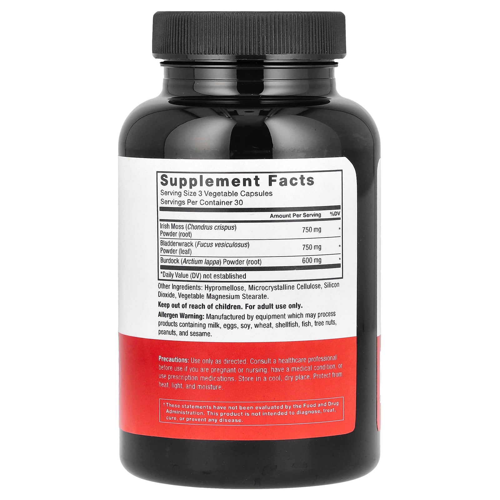 Irish Sea Moss Complex 700mg Vegan Capsules by Force Factor - Image 2
