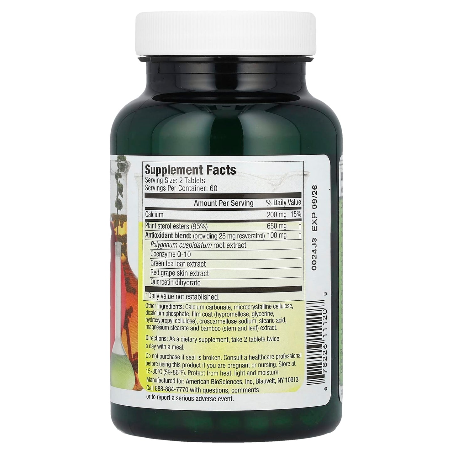 Lower Cholesterol with All-Natural CHOLESTSolve 24/7 by American Biosciences - Image 2