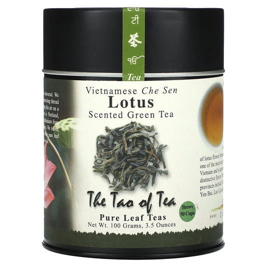The Tao of Tea, Scented Green Tea, Lotus , 3.5 oz (100 g) - Image 1