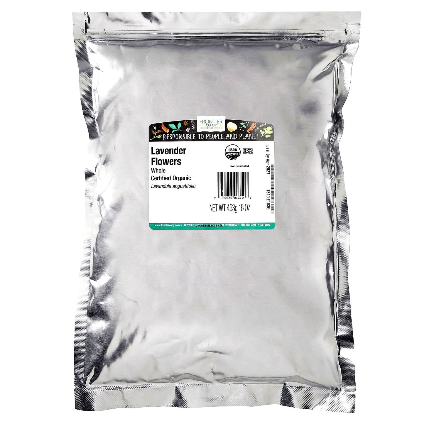 Frontier Co-op Organic Whole Lavender Flowers for Relaxation and Balance - Image 2