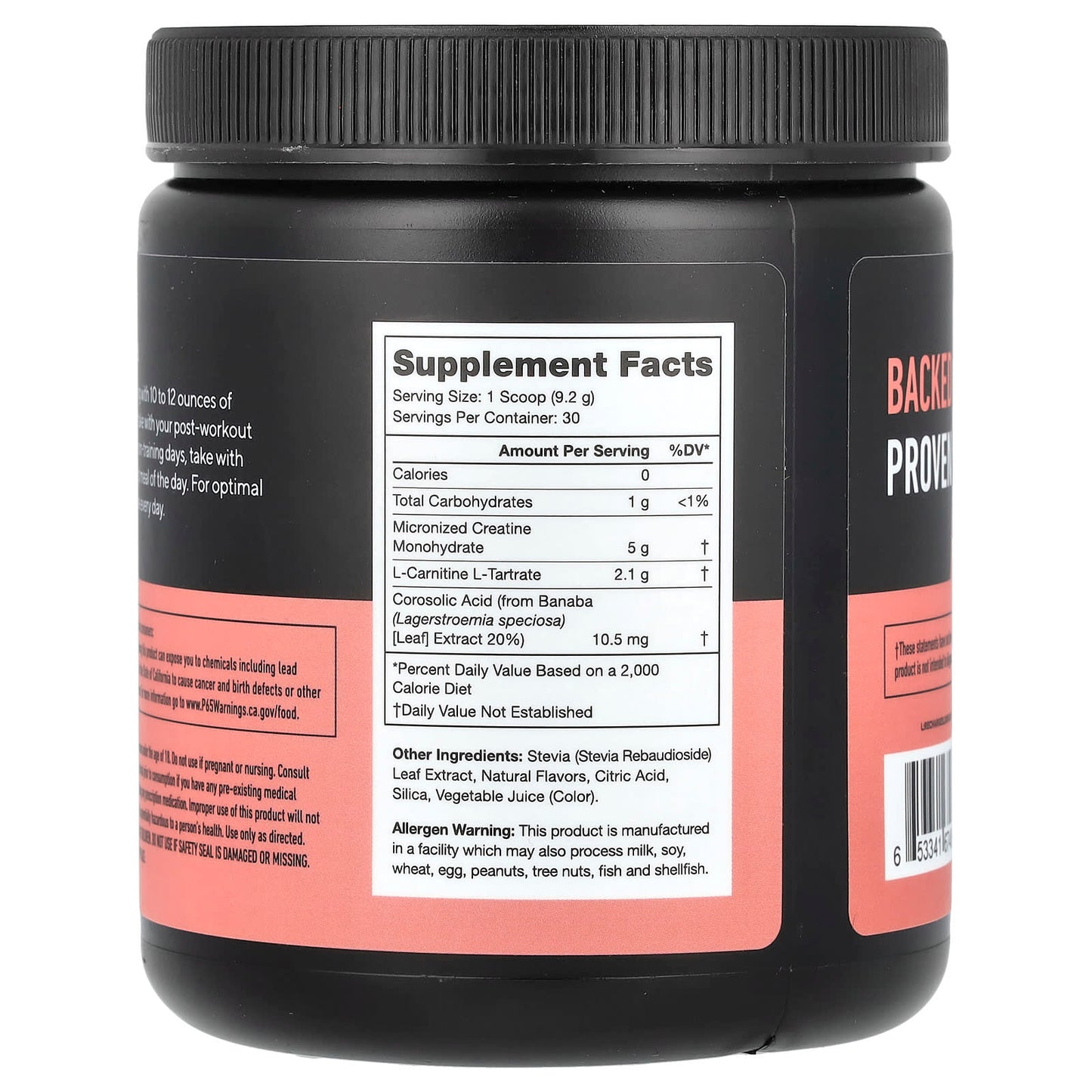 Legion Athletics, Recharge, Post-Workout Drink, Strawberry Lemonade, 0.6 lbs (276 g) - Image 2