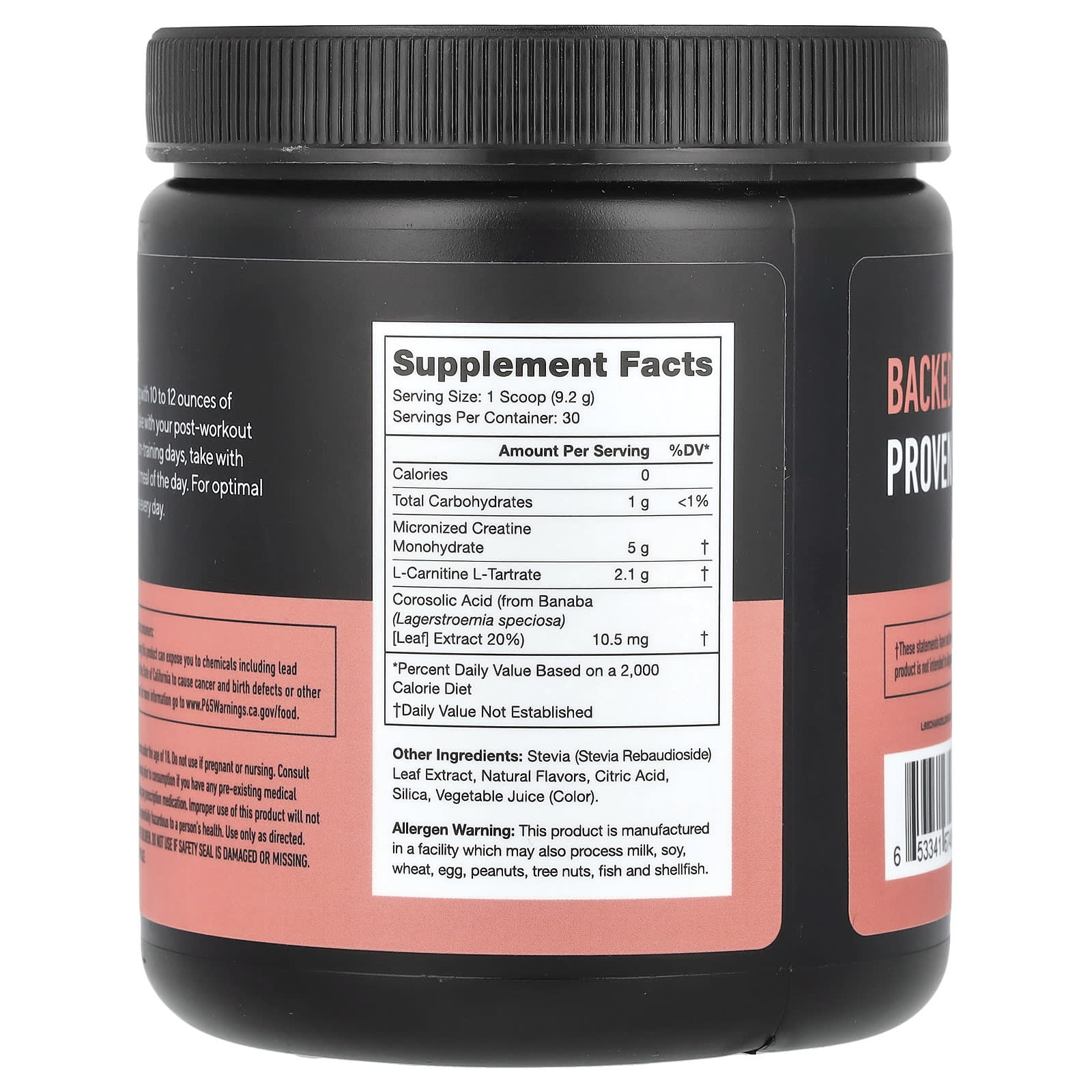 Legion Athletics, Recharge, Post-Workout Drink, Strawberry Lemonade, 0.6 lbs (276 g) - Image 2