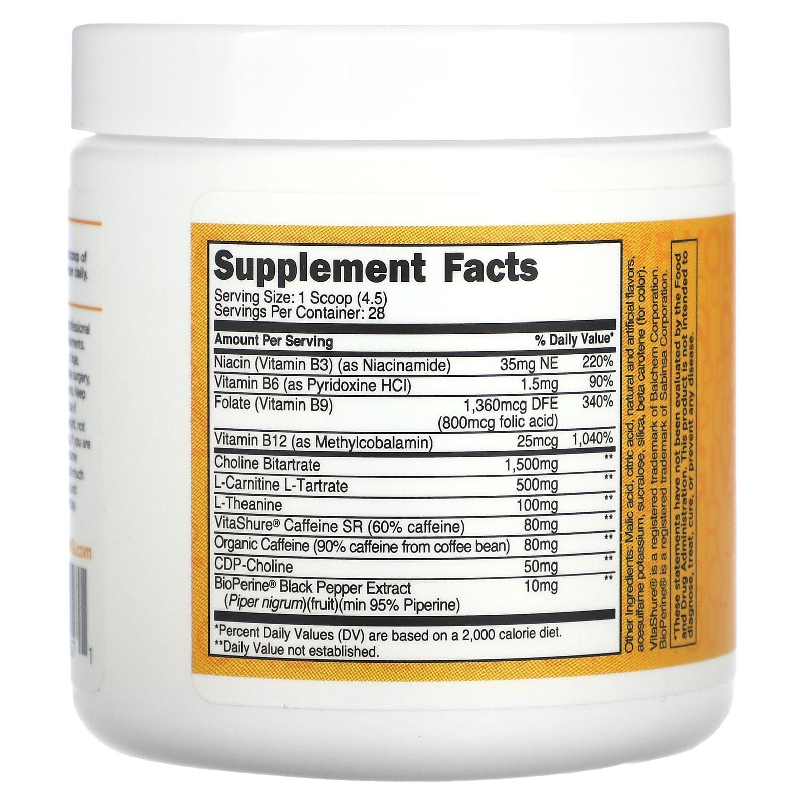TransformHQ, Boost Shot™, Energy Drink Mix, Tropical Whip, 4.4 oz (126 g) - Image 2