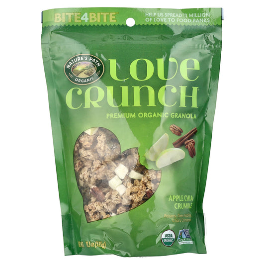 Nature's Path, Love Crunch®, Premium Organic Granola, Apple Chia Crumble, 11.5 oz (325 g) - Image 1