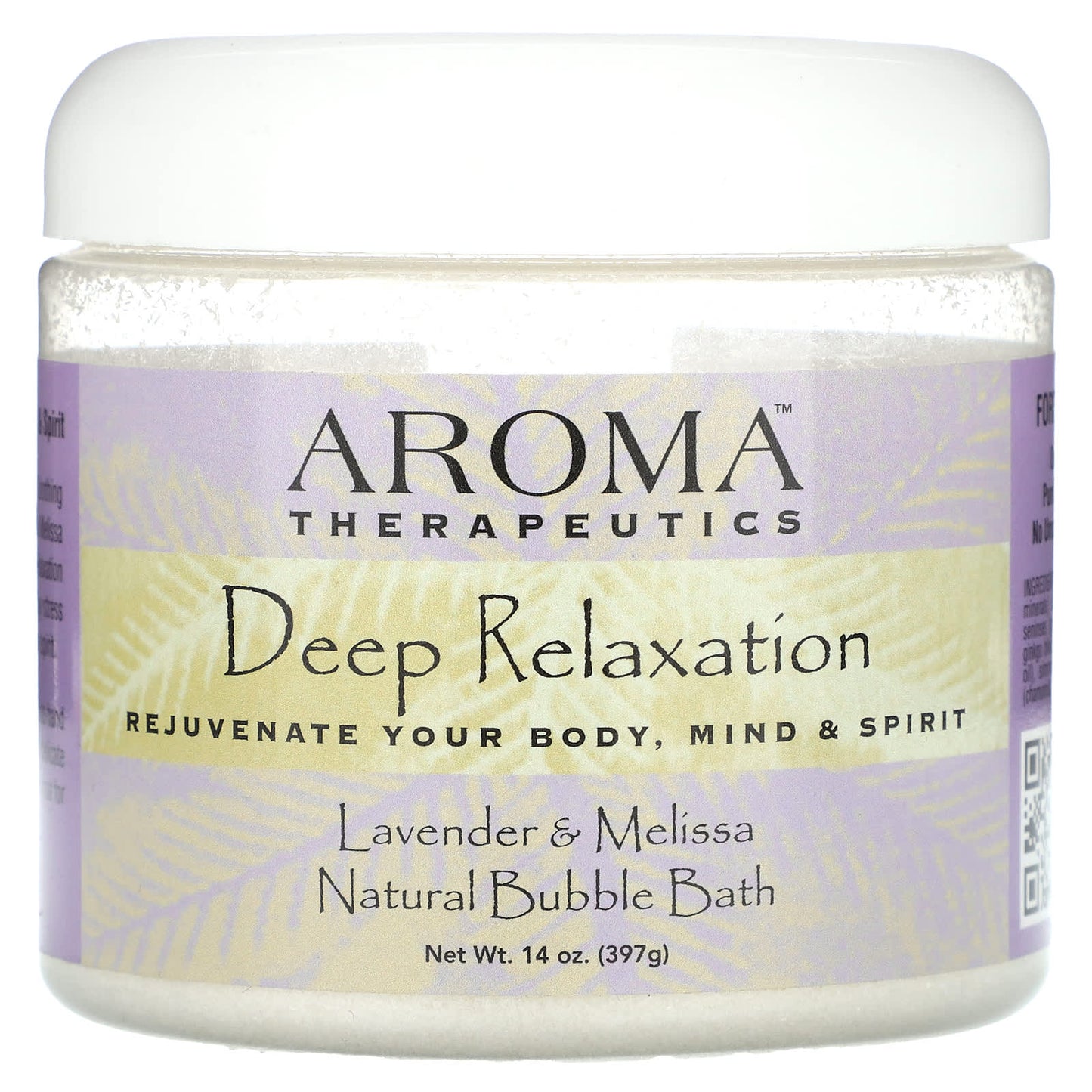 Natural Bubble Bath for Relaxation & Stress Relief | Lavender & Melissa - Image 1