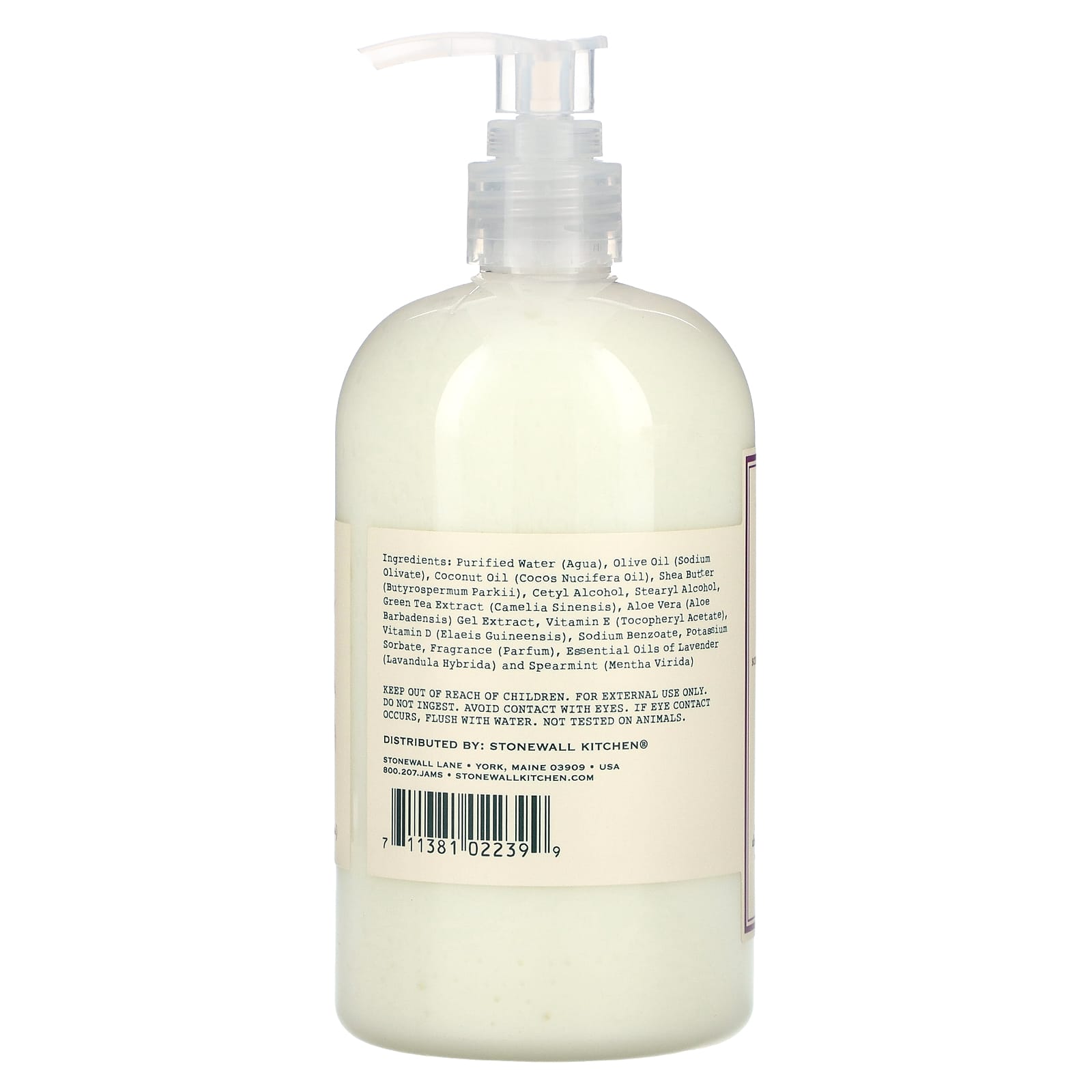 Stonewall Kitchen, Hand Lotion, Lavender Mint, 16.9 fl oz (500 ml) - Image 2