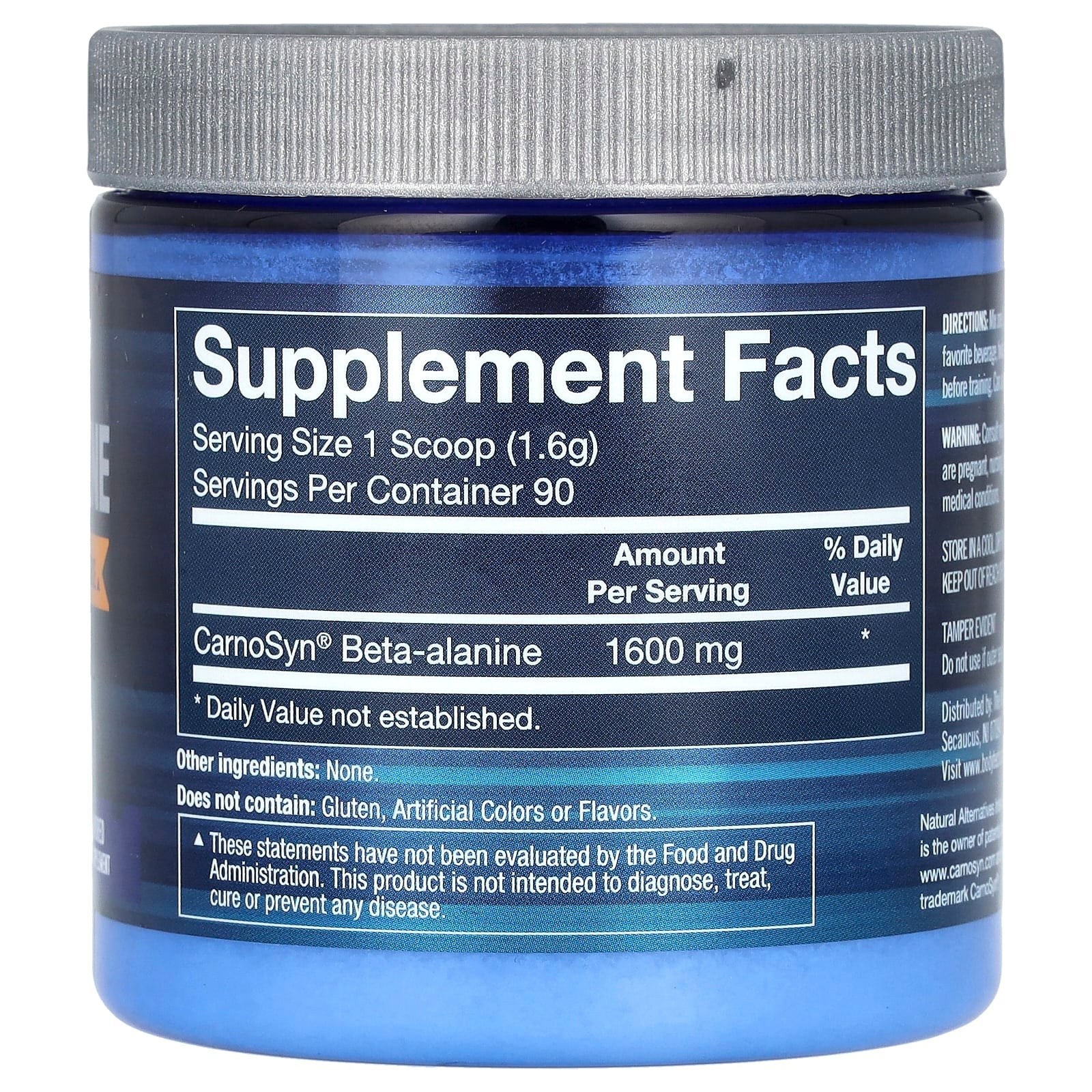 Unflavored Beta-Alanine Supplement for Increased Muscle Strength - Image 2
