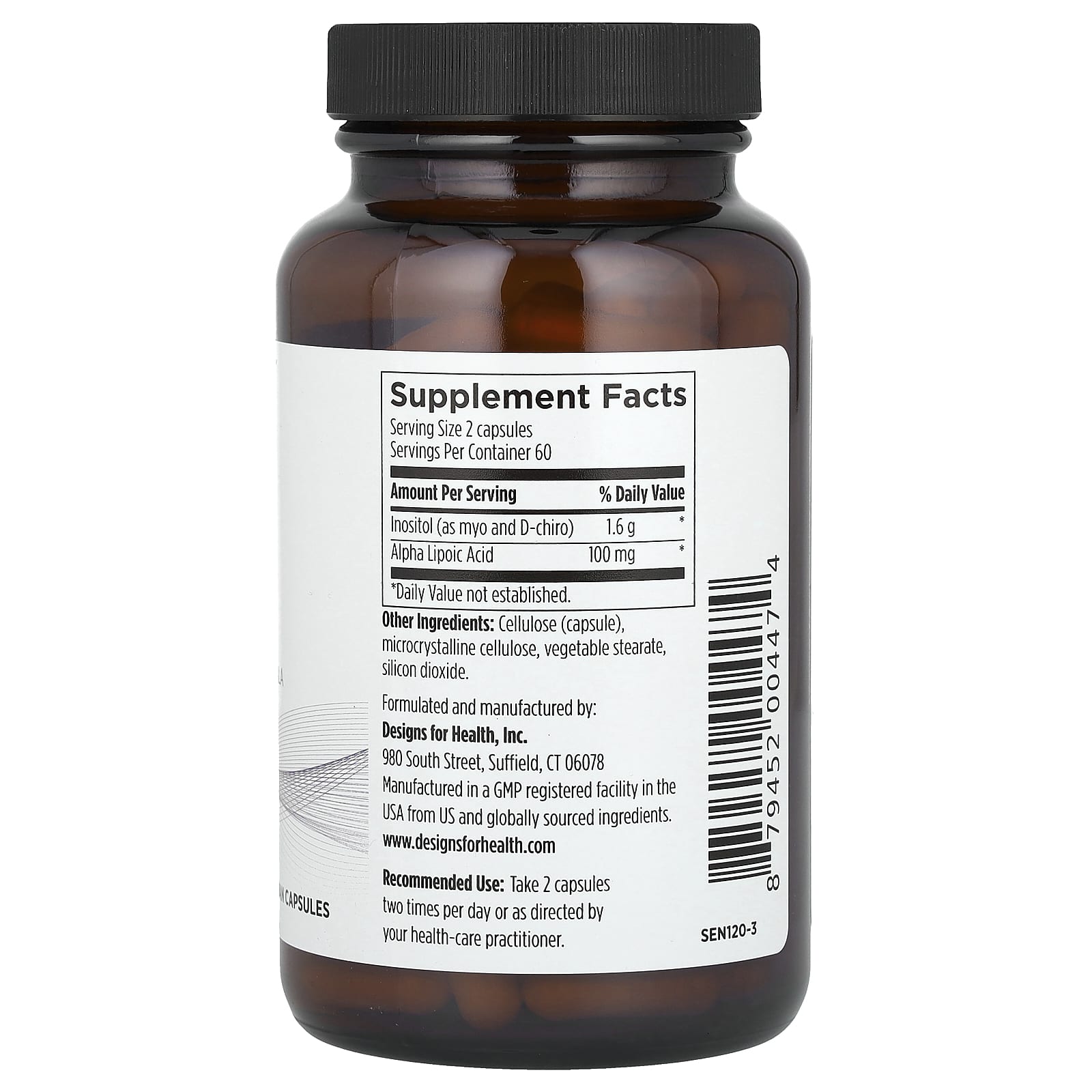 Myo-Inositol & D-Chiro-Inositol Supplement for Insulin Function - Image 2
