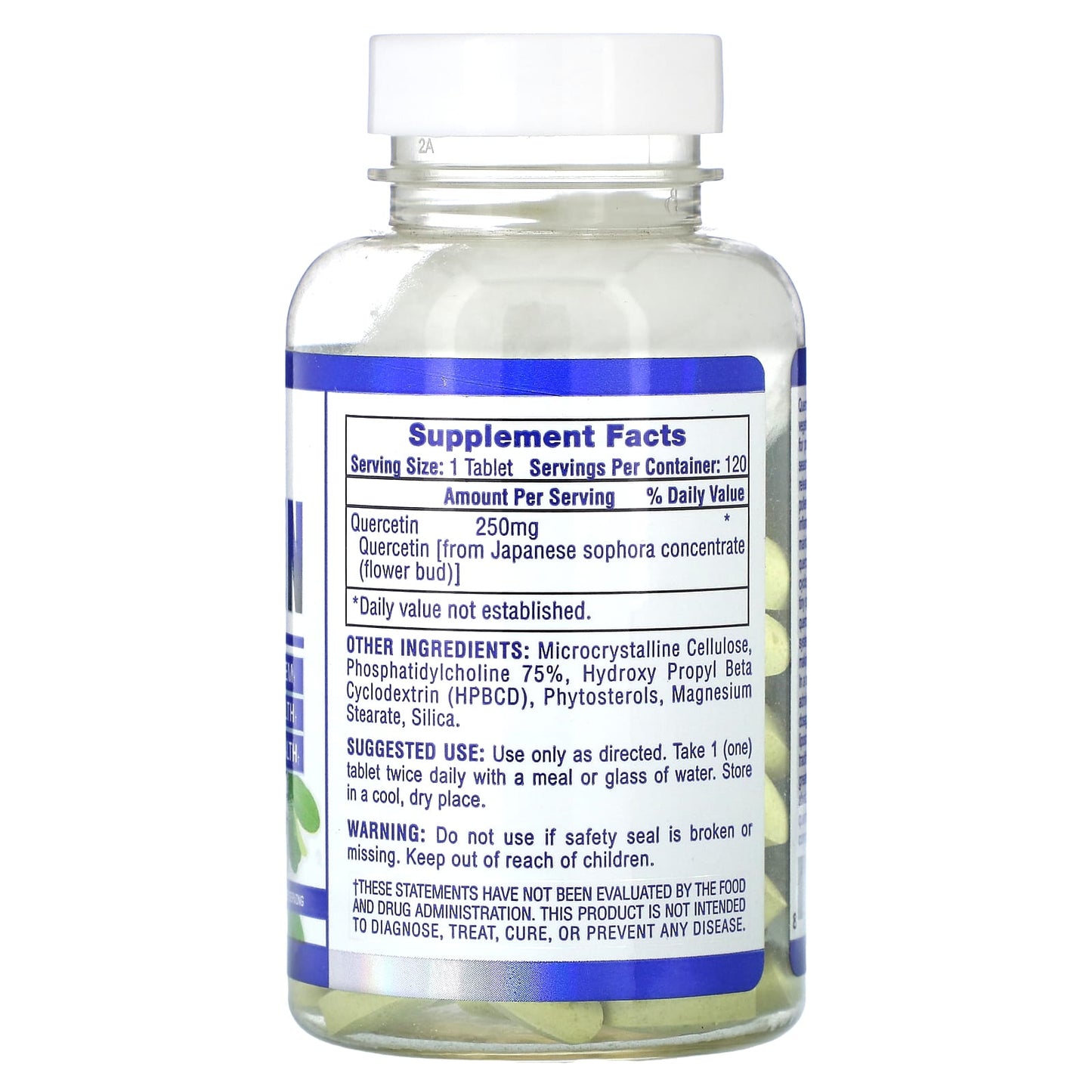 Boost Immune System with Hi Tech Pharmaceuticals Quercetin 250mg - Image 2