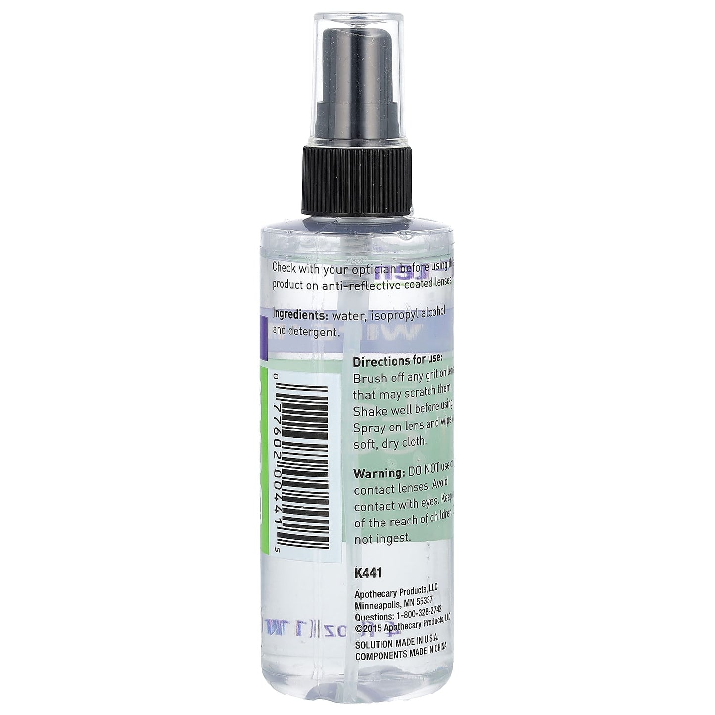 Flents Eyeglass Lens Cleaner - Streak-Free & Oil-Resistant - Image 2