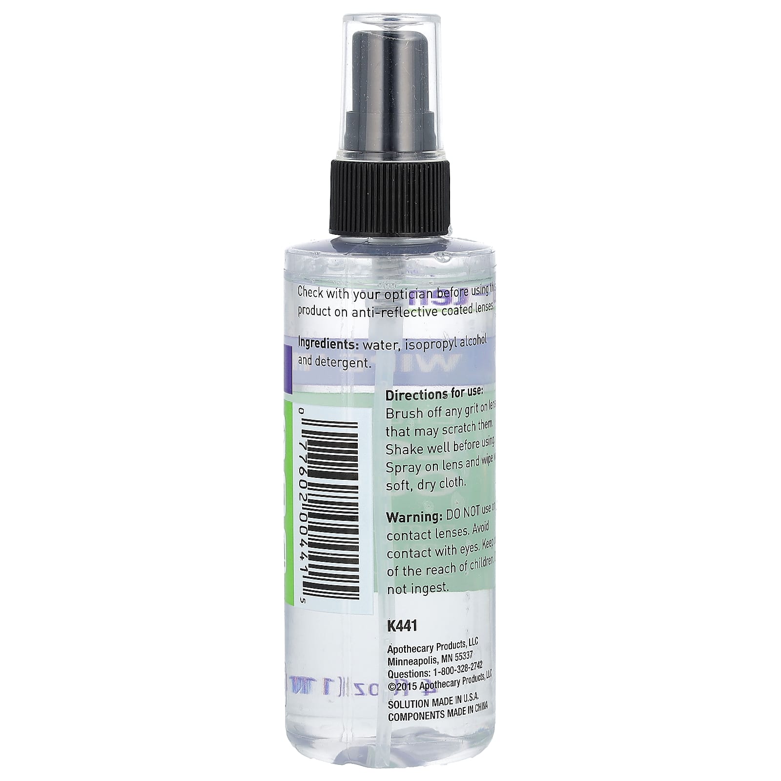 Flents Eyeglass Lens Cleaner - Streak-Free & Oil-Resistant - Image 2