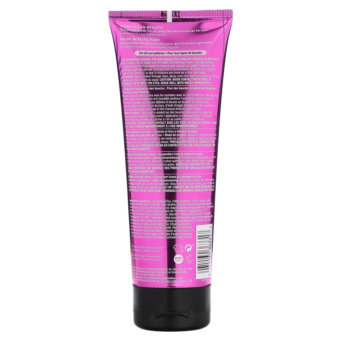 Define Your Curls with Hask Beauty's Cruelty-Free Curl Defining Cream - Image 2