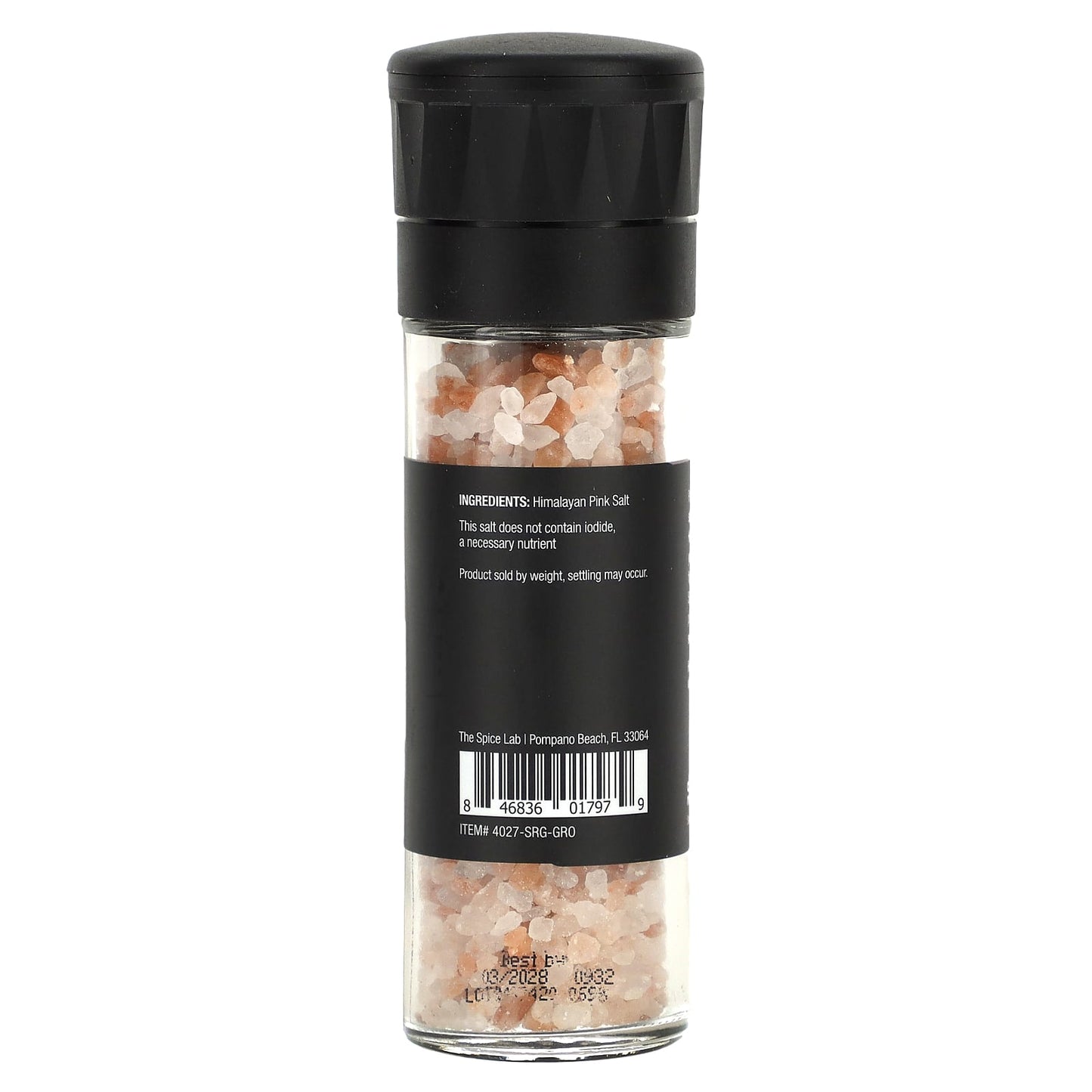 The Spice Lab, Himalayan Pink Salt, Coarse Grain, 4.2 oz (119 g) - Image 2