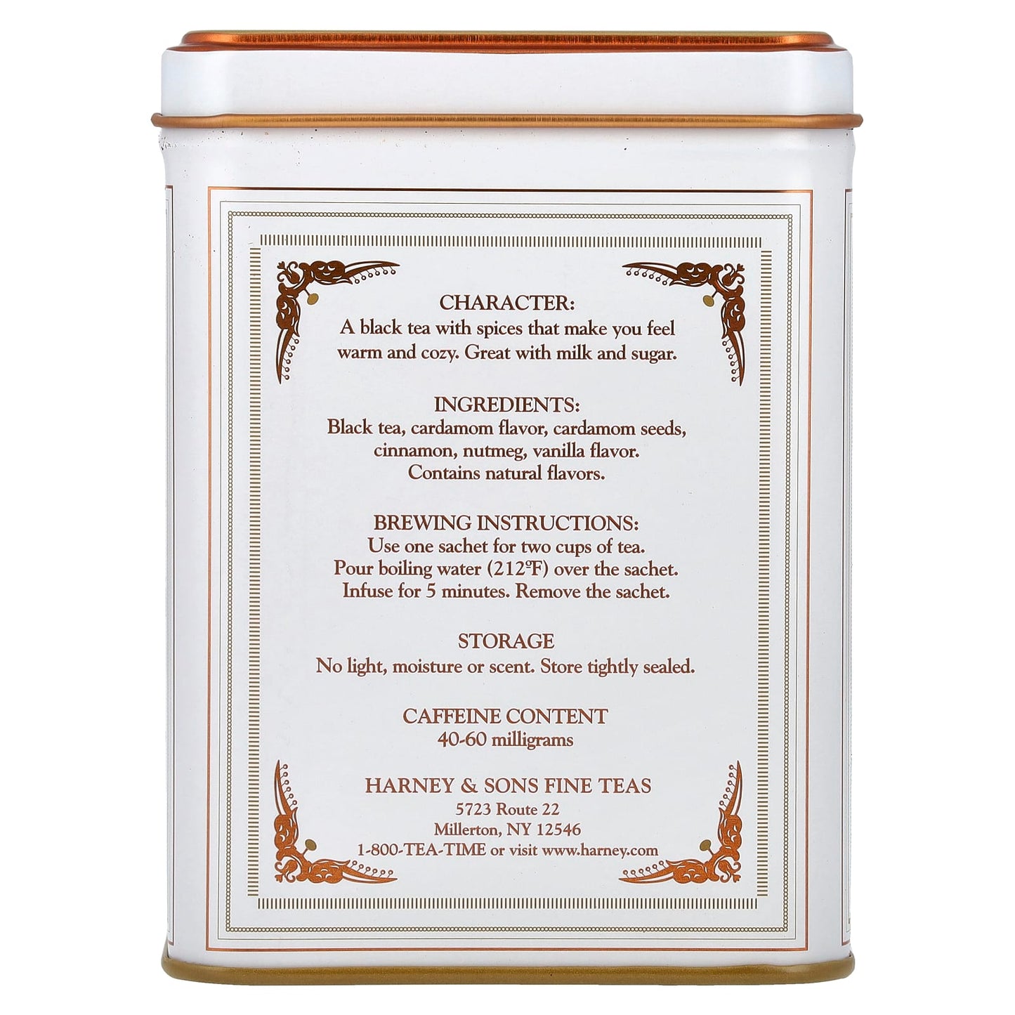 Harney & Sons Classic Chai Tea, 20 Sachets, 1.4 oz (40 g) - Image 2