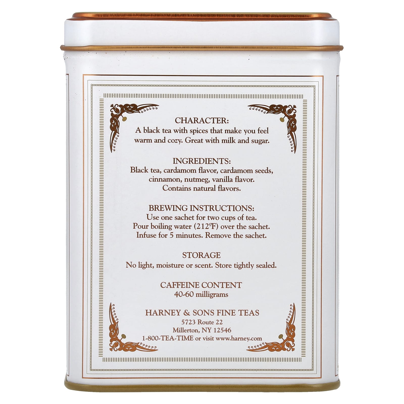 Harney & Sons Classic Chai Tea, 20 Sachets, 1.4 oz (40 g) - Image 2