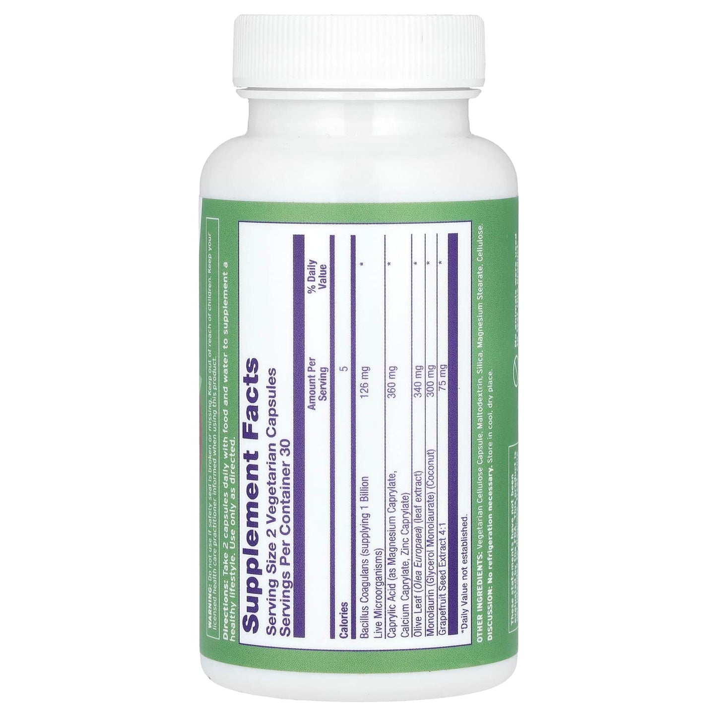 Emerita Yeast Assist Probiotic - 60 Veg Capsules for Gut Health - Image 2