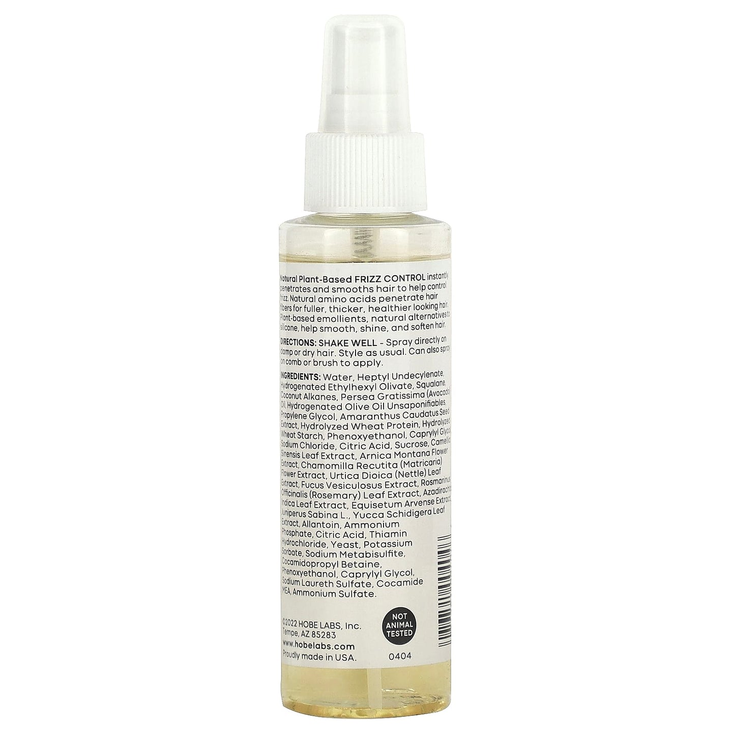 Natural Frizz Control for Damaged Hair - Hobe Labs - Image 2