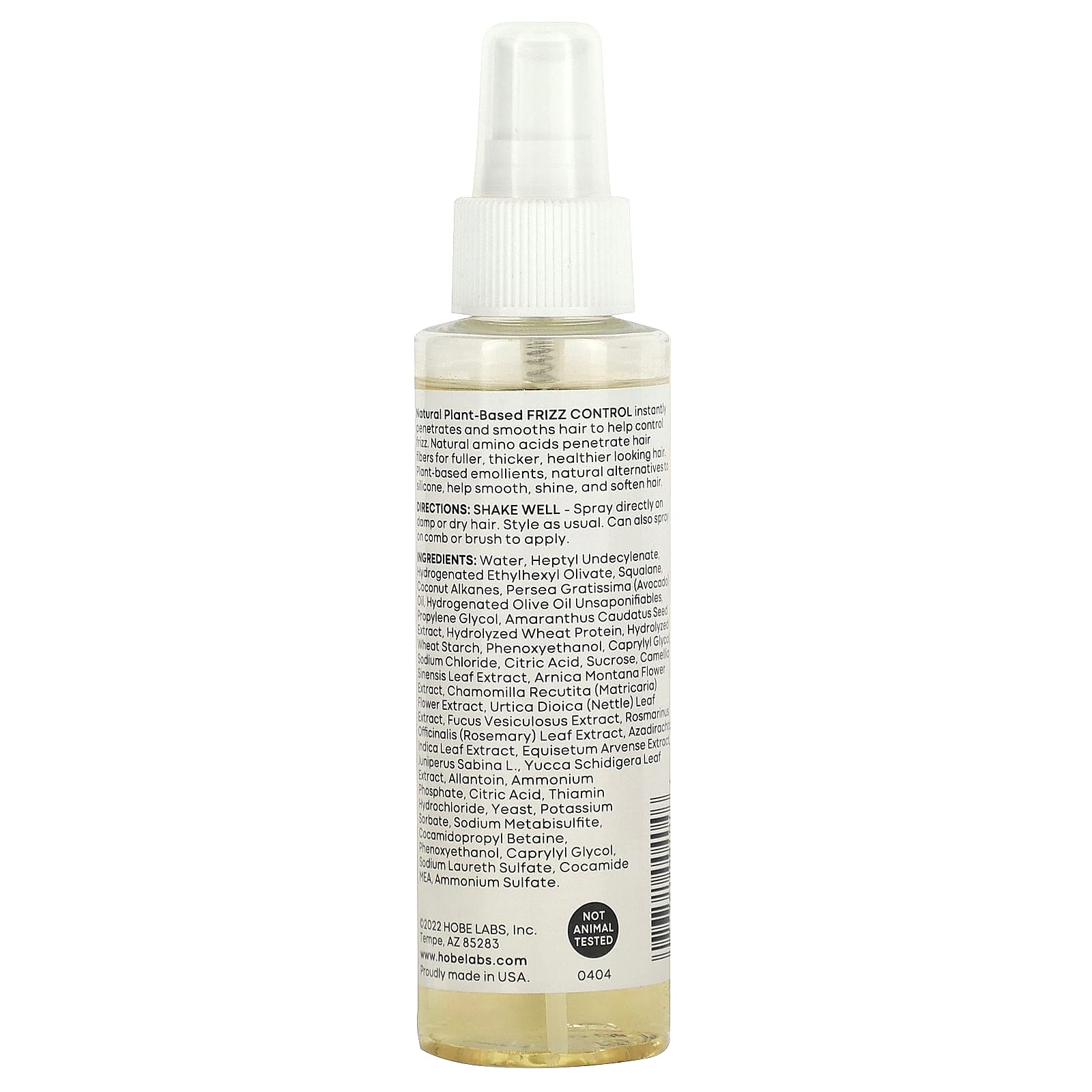 Natural Frizz Control for Damaged Hair - Hobe Labs - Image 2