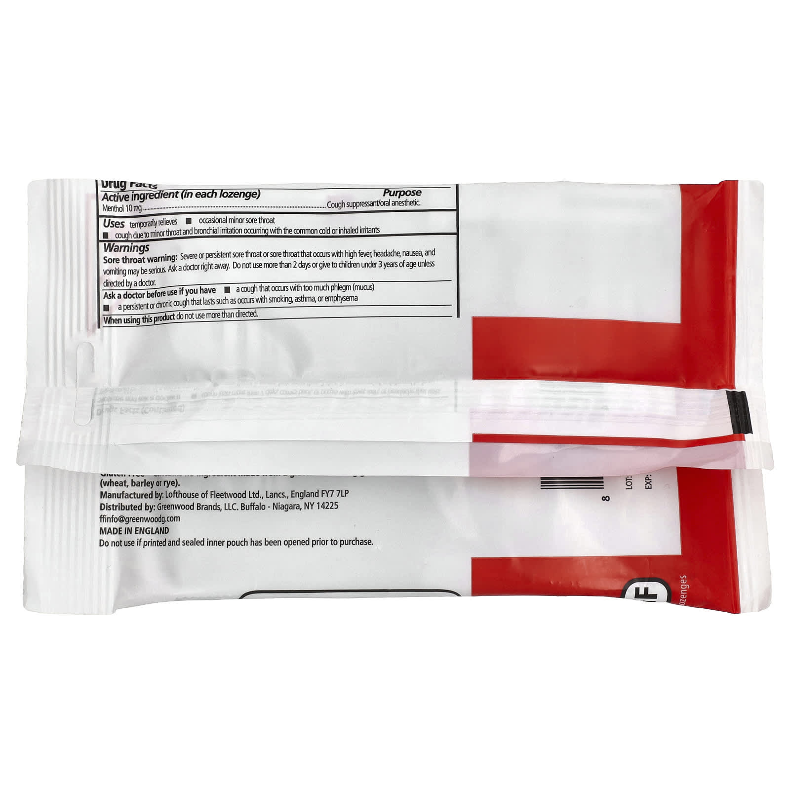 Fisherman's Friend Original Extra Strong Menthol Lozenges - 40 Lozenges - Image 2