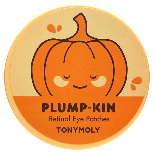TonyMoly, Plump-Kin Retinol Eye Patches, 60 Patches, 2.96 oz (84 g) each - Image 1