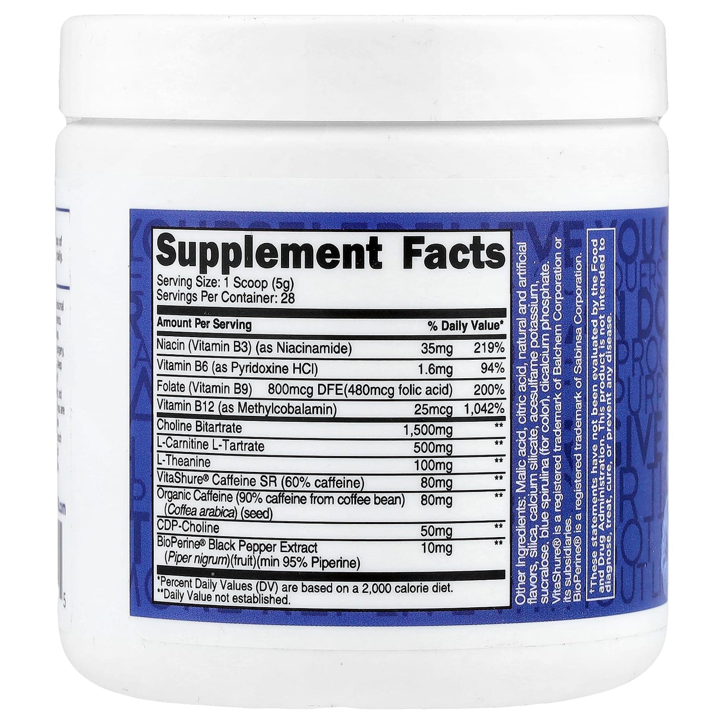 TransformHQ, Boost Shot™, Energy Drink Mix, Blue Raspberry, 5 oz (140 g) - Image 2