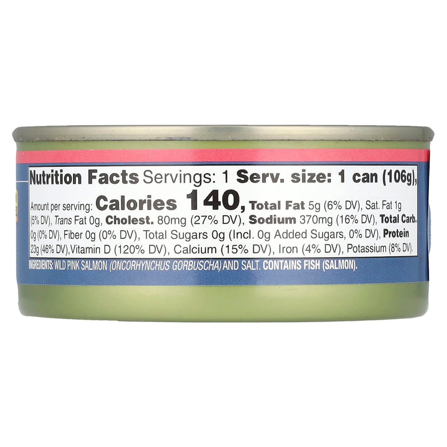 Wild Planet, Wild Pink Salmon with Skin & Bones, 3.75 oz (106 g) - Image 2