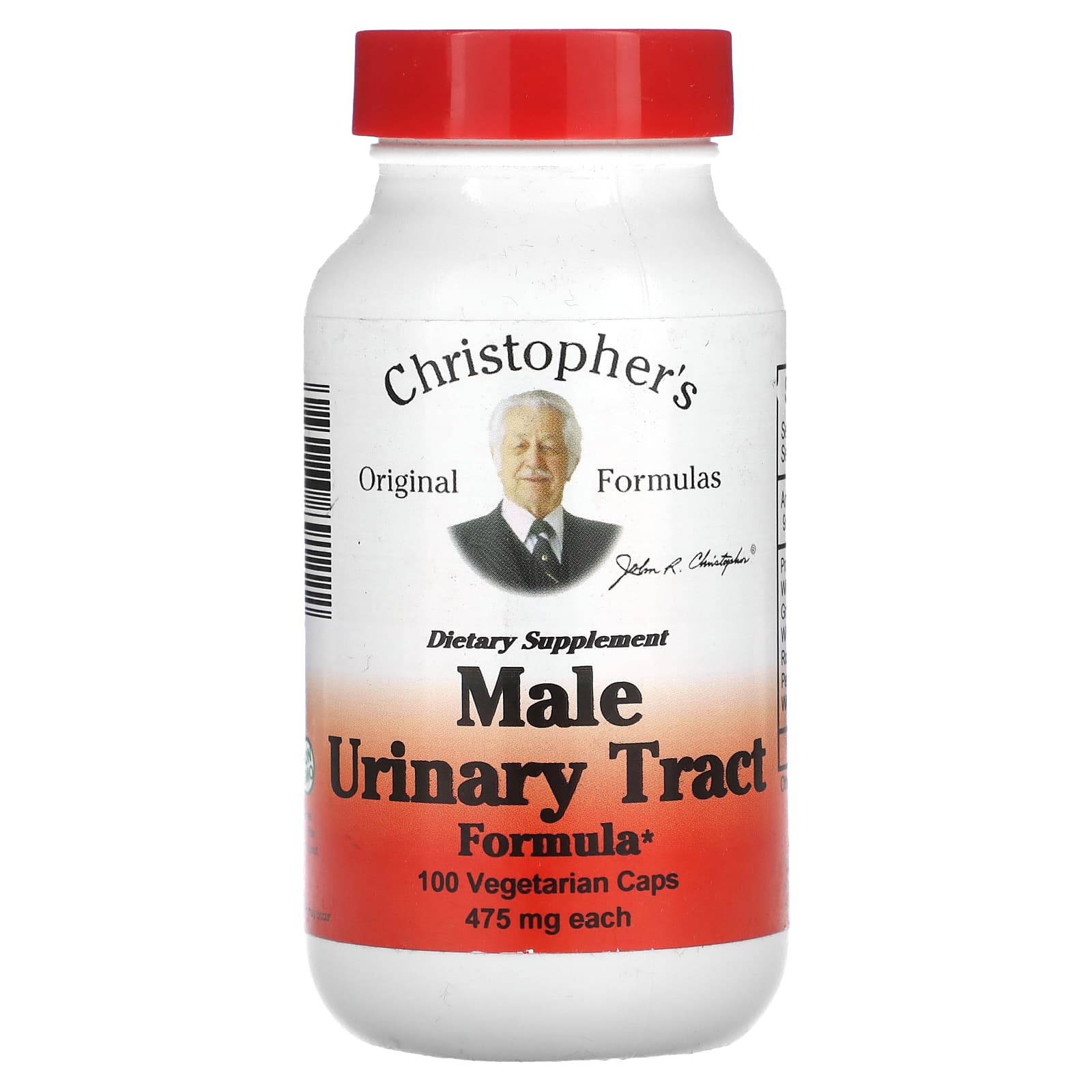 Prostate Support Supplement by Christopher's Original Formulas 100 Caps - Image 1