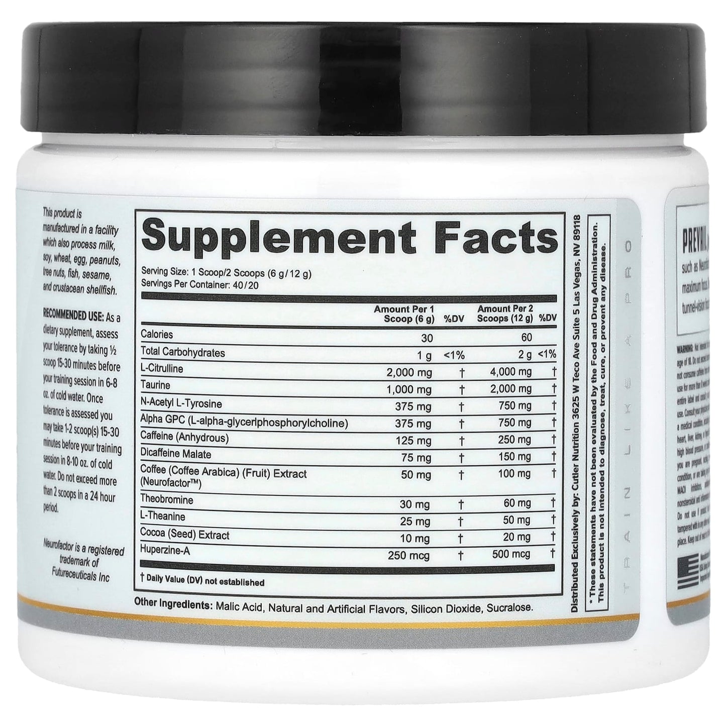 Cutler Nutrition, Prevail, Pre-Workout Primer, Tropical Punch, 8.46 oz (240 g)