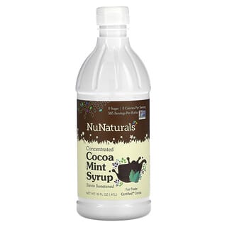 Cocoa Mint Syrup by NuNaturals - Stevia Sweetened & Non GMO