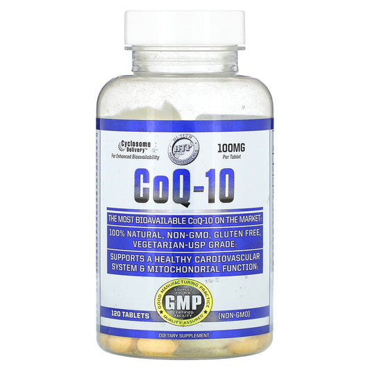 Hi Tech Pharmaceuticals CoQ-10 100mg with Cyclosome Delivery - Image 1