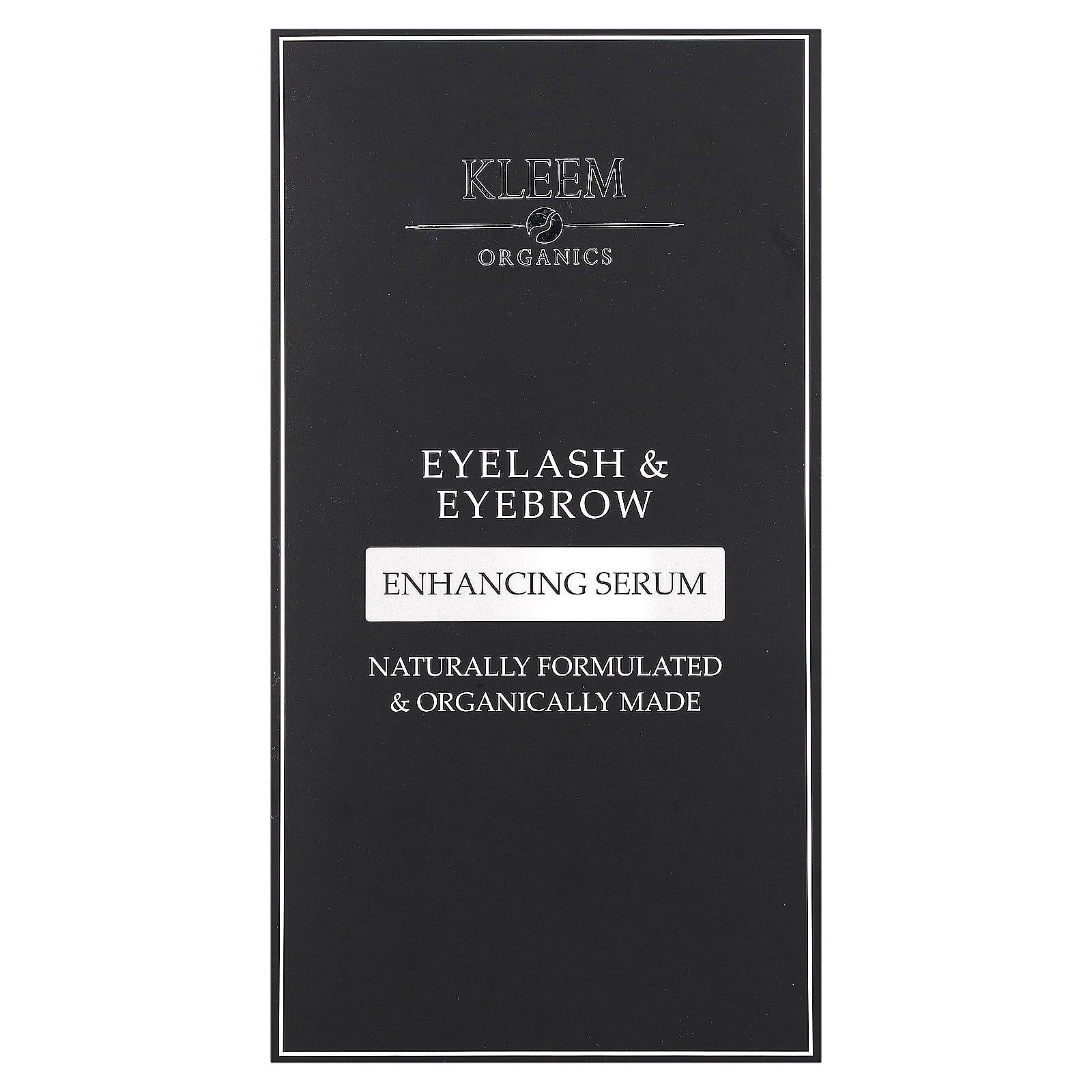 Kleem Organics, Eyelash & Eyebrow, Enhancing Serum Set, 3 Piece Set - Image 2