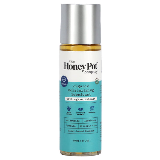 The Honey Pot Company, Organic Moisturizing Lubricant With Agave Extract, 2 fl oz, (59 ml) - Image 1