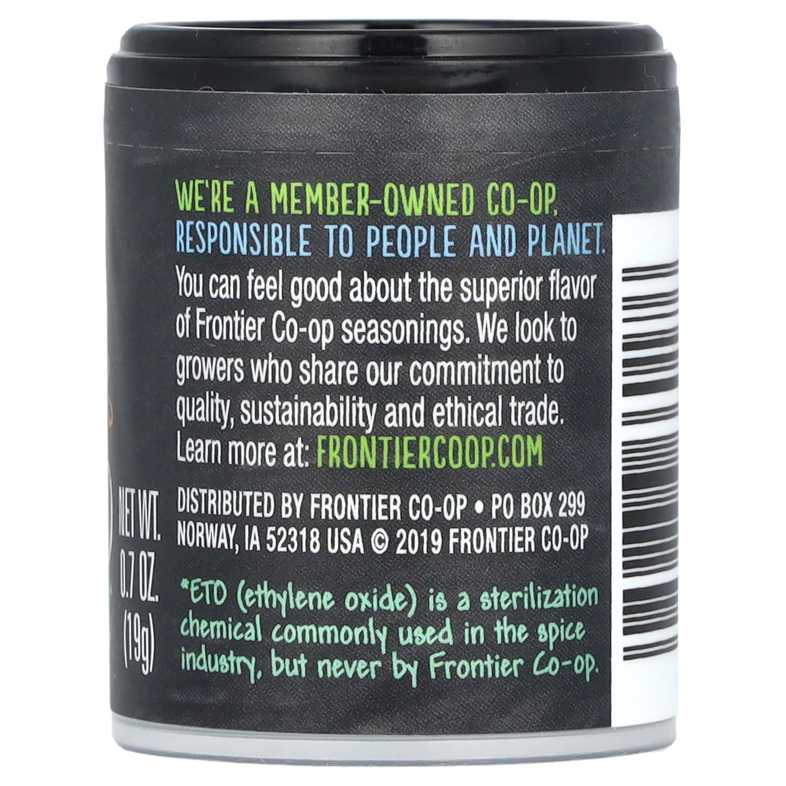 Organic Black Sesame Seeds by Frontier Co-op, 0.7 oz - Image 2