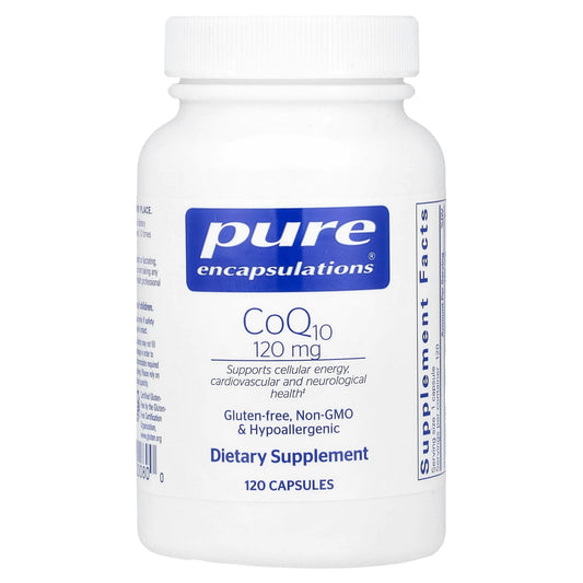 Pure Encapsulations, CoQ10, 120 mg, 120 Capsules - Image 1