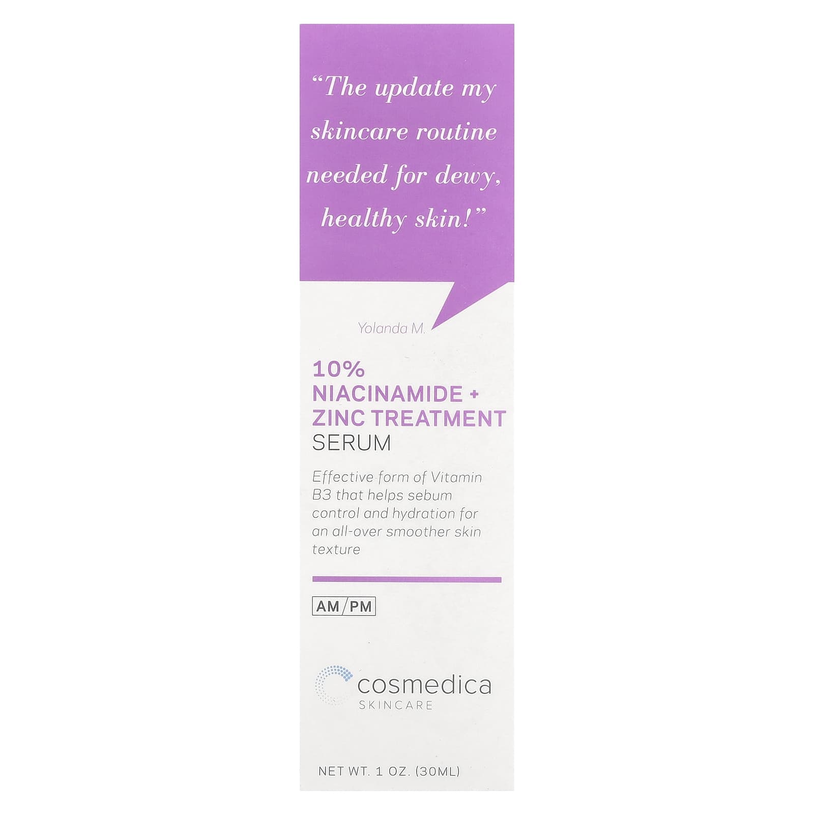 Niacinamide Serum for Glowing Skin - 10% Niacinamide + Zinc Treatment - Image 2