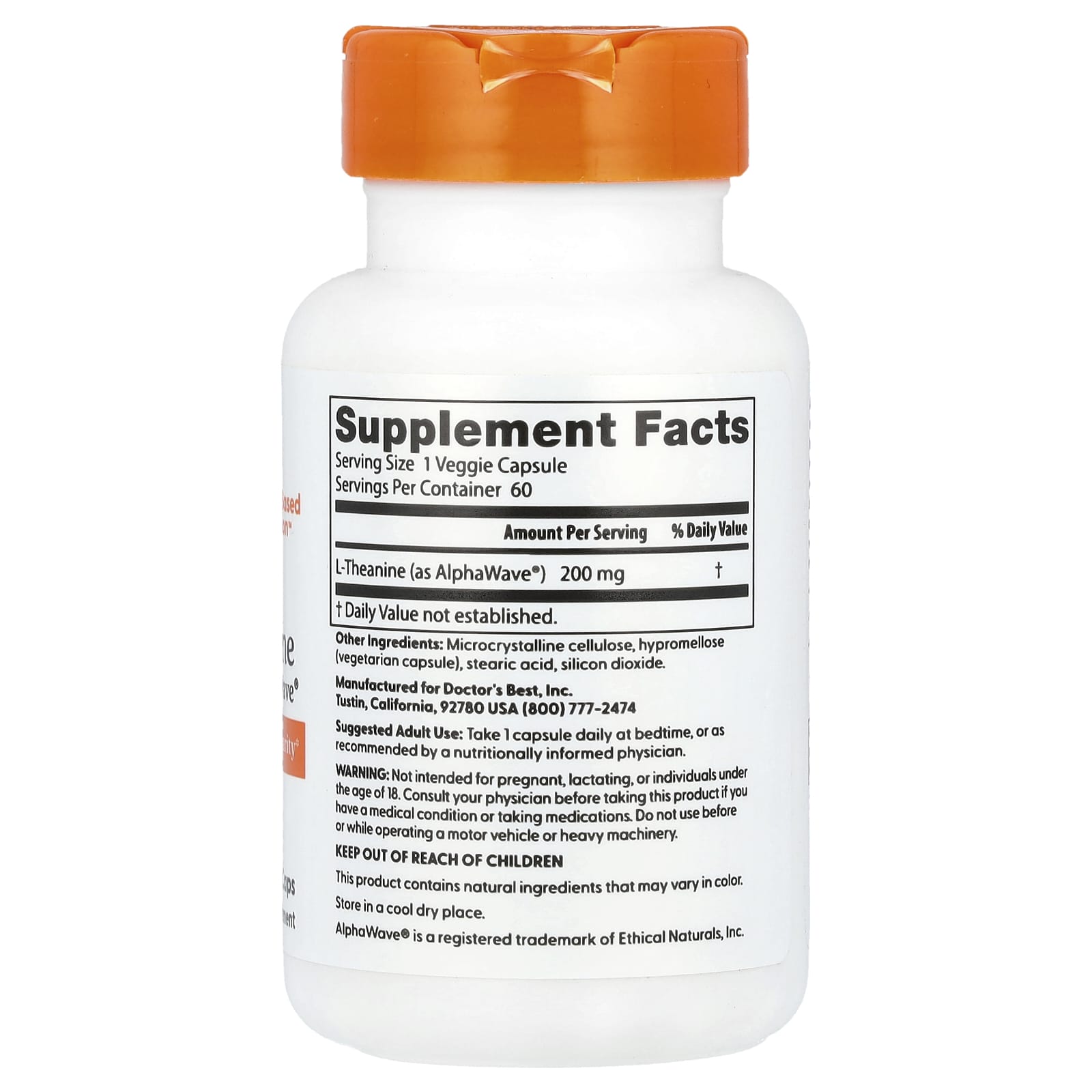 Alpha Wave Relaxation & Focus with Doctor's Best L-Theanine 200mg - Image 2