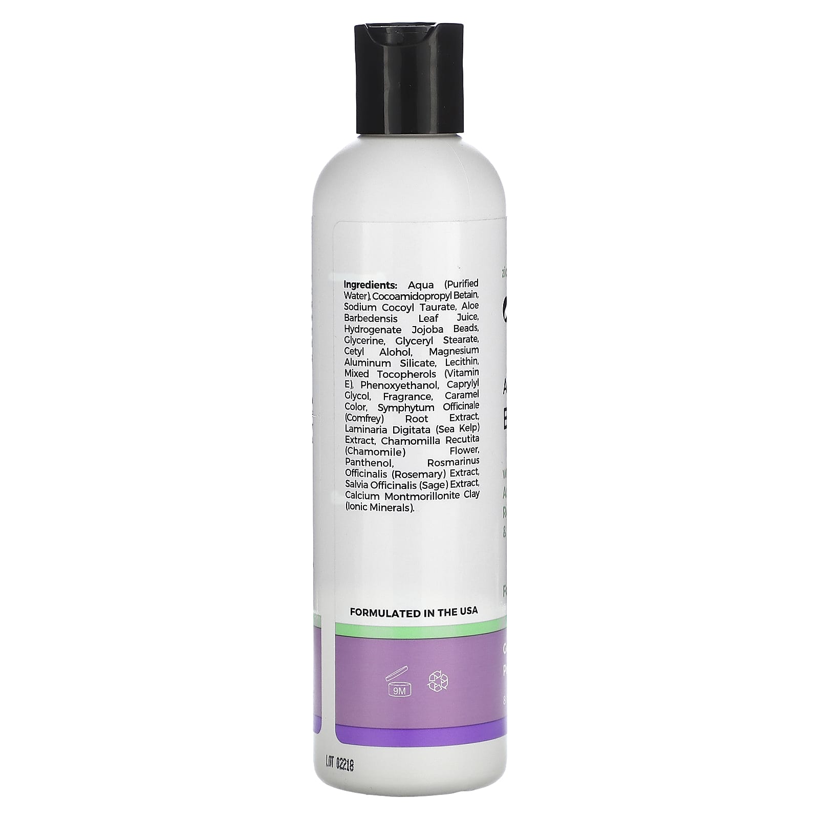 Zion Health, Adama, Ancient Minerals Body Wash with Ancient Clay, Rosemary & Sage, 8 fl oz (240 ml) - Image 2
