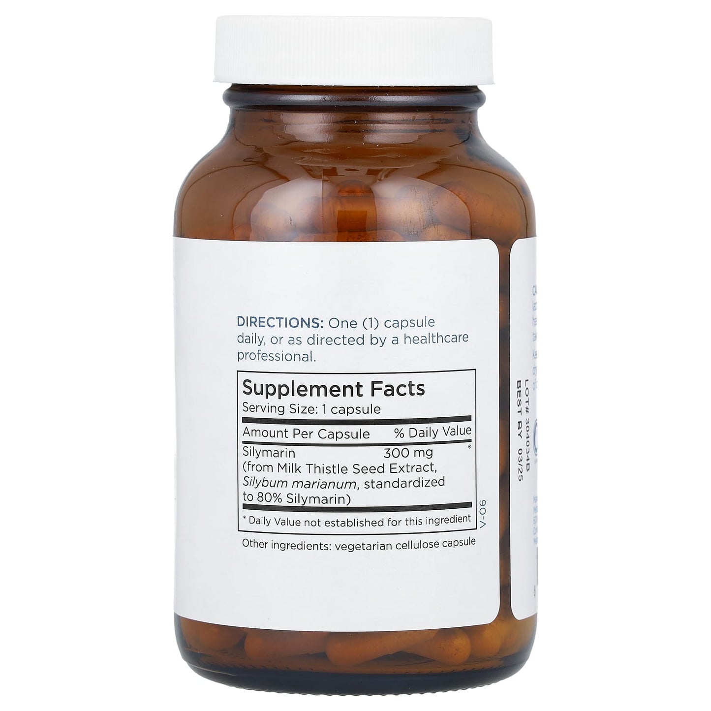 Metabolic Maintenance, Silymarin, 300 mg, 180 Capsules - Image 2