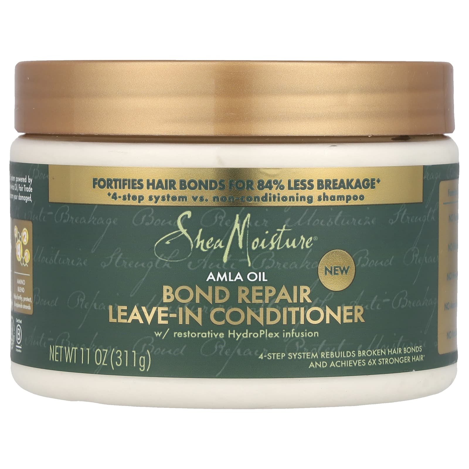 SheaMoisture, Bond Repair Leave-In Conditioner, Amla Oil, 11 oz (311 g) - Image 1