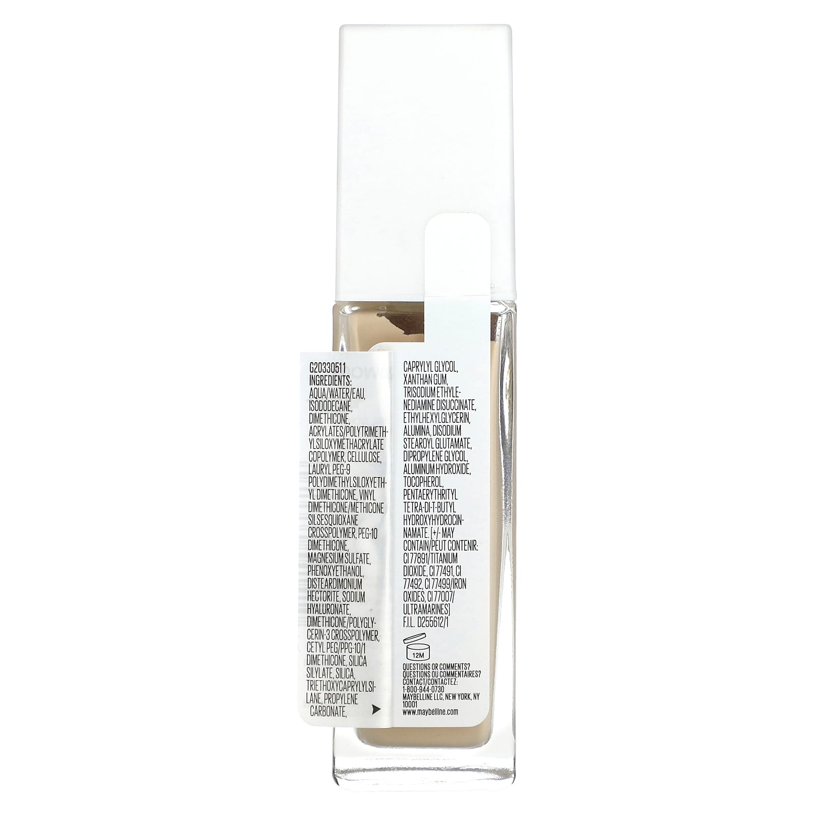 Maybelline, Super Stay, Active Wear Foundation, 112 Natural Ivory, 1 fl oz (30 ml) - Image 2