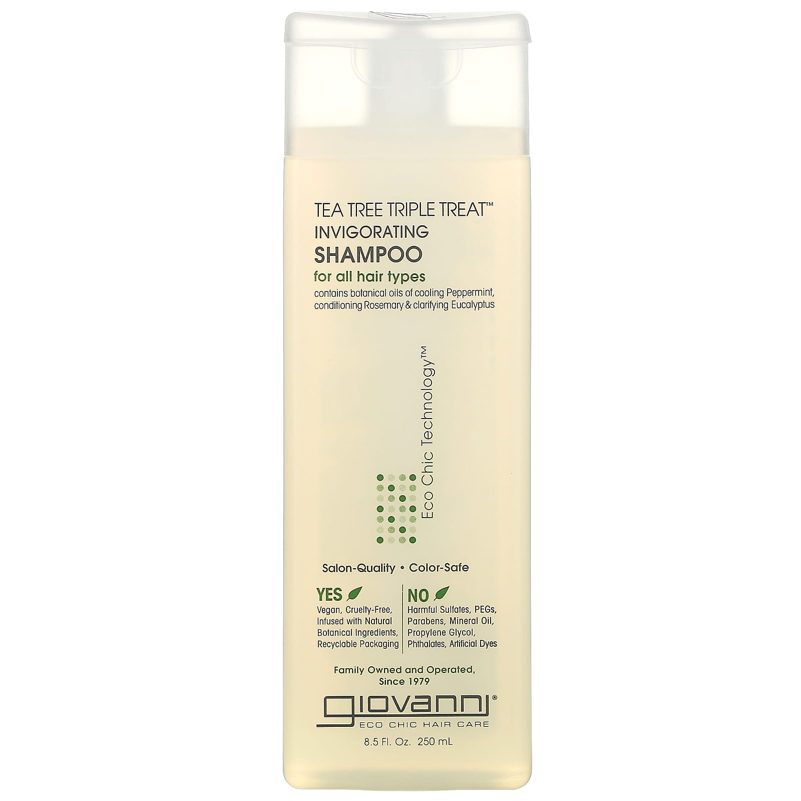 Giovanni Tea Tree Triple Treat Invigorating Shampoo for All Hair Types - Image 1