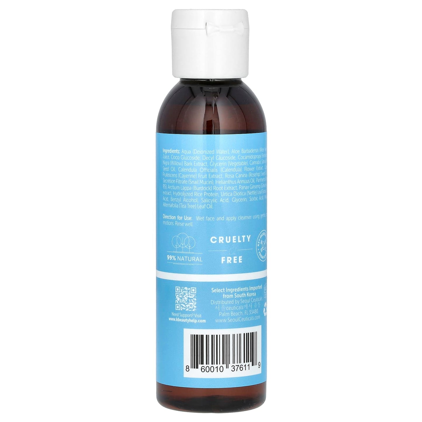 SeoulCeuticals, Miracle Clear Cleanser, 4 fl oz (120 ml) - Image 2