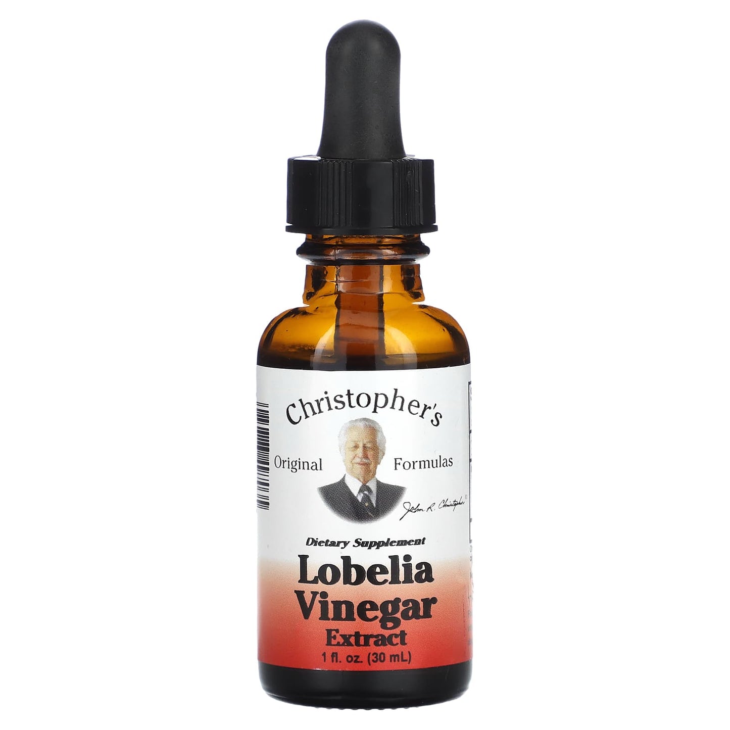 Lobelia Vinegar Extract Supplement | 1 fl oz (30 ml) | Christopher's Original Formulas - Image 1