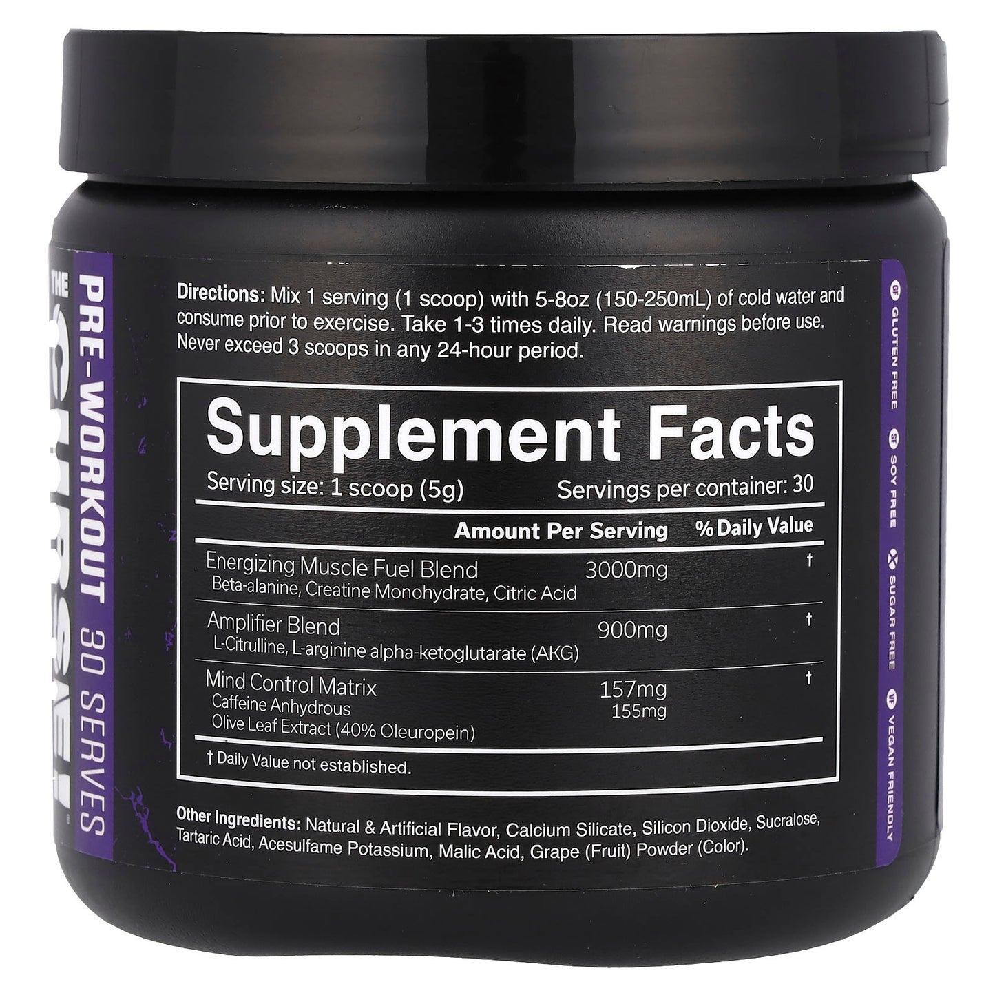 Unleash Your Beast with JNX Sports The Curse! Pre-Workout - Dark Grape - Image 2