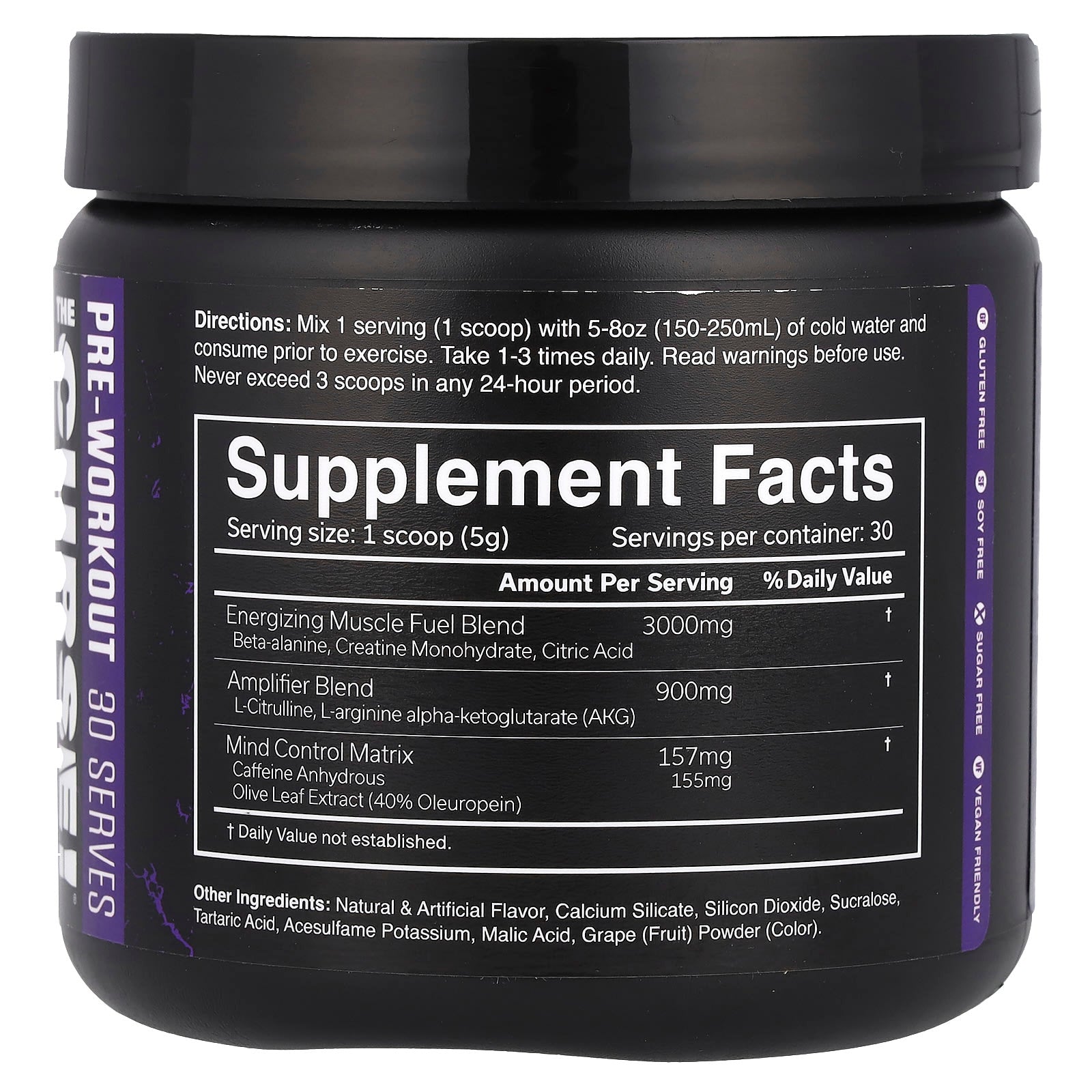 Unleash Your Beast with JNX Sports The Curse! Pre-Workout - Dark Grape - Image 2