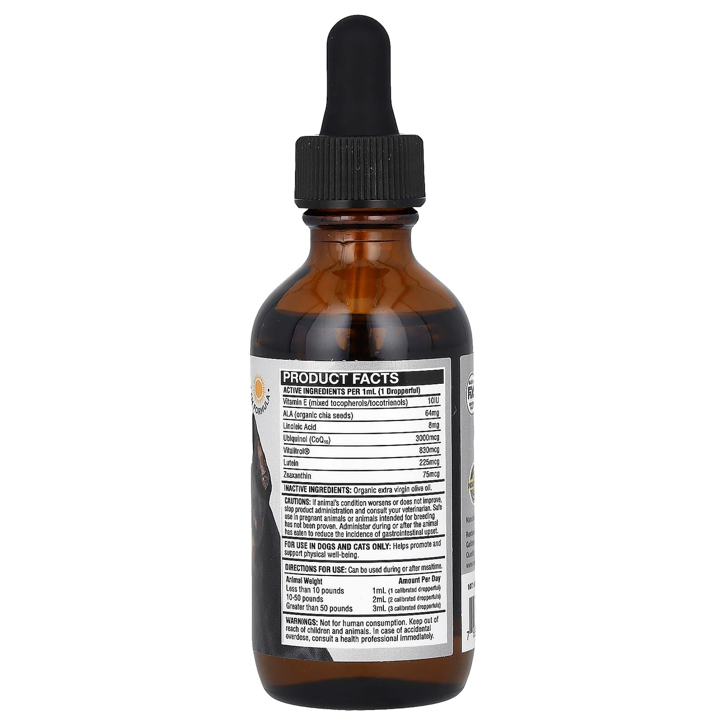 RestoraPet, Ultimate Wellness, For Dogs and Cats, Unflavored, 2 fl oz (60 ml) - Image 2