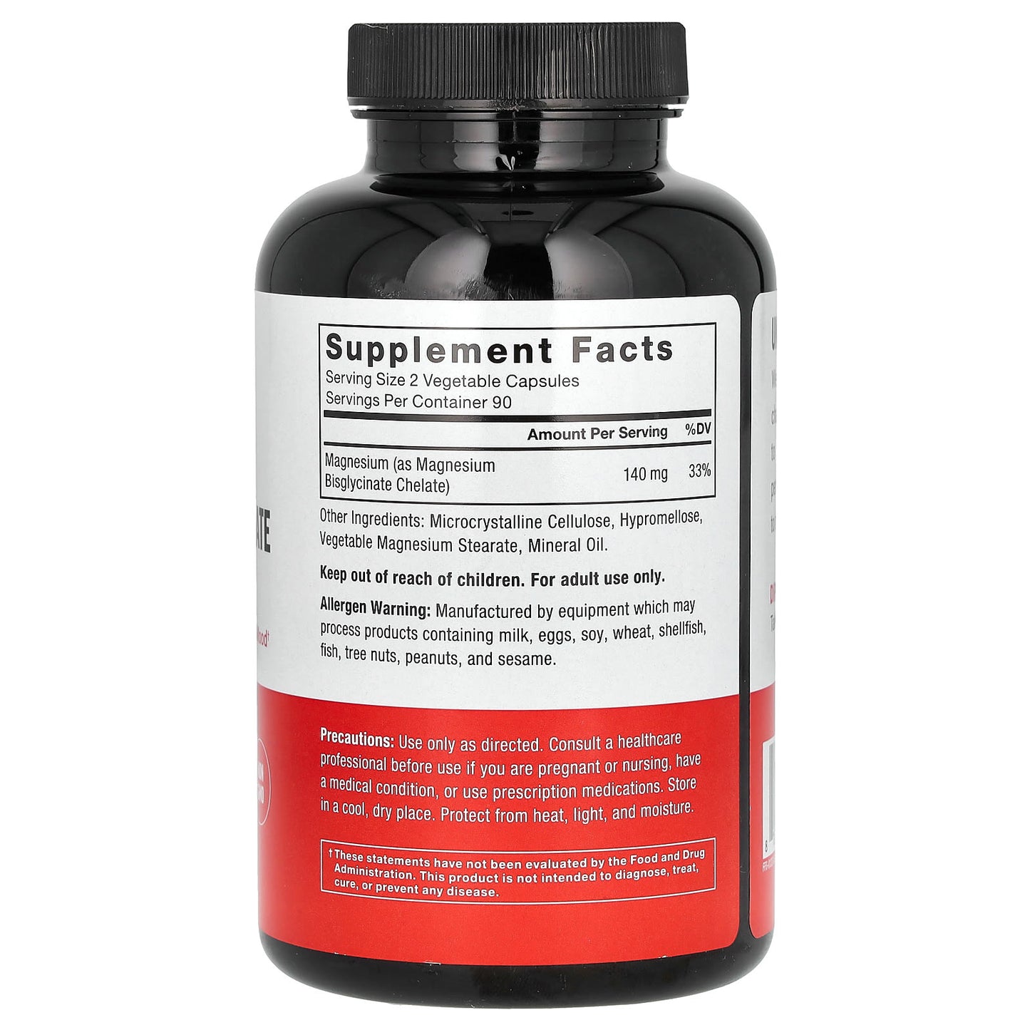 Maximize Relaxation with Force Factor Magnesium Glycinate - 180 Capsules - Image 2
