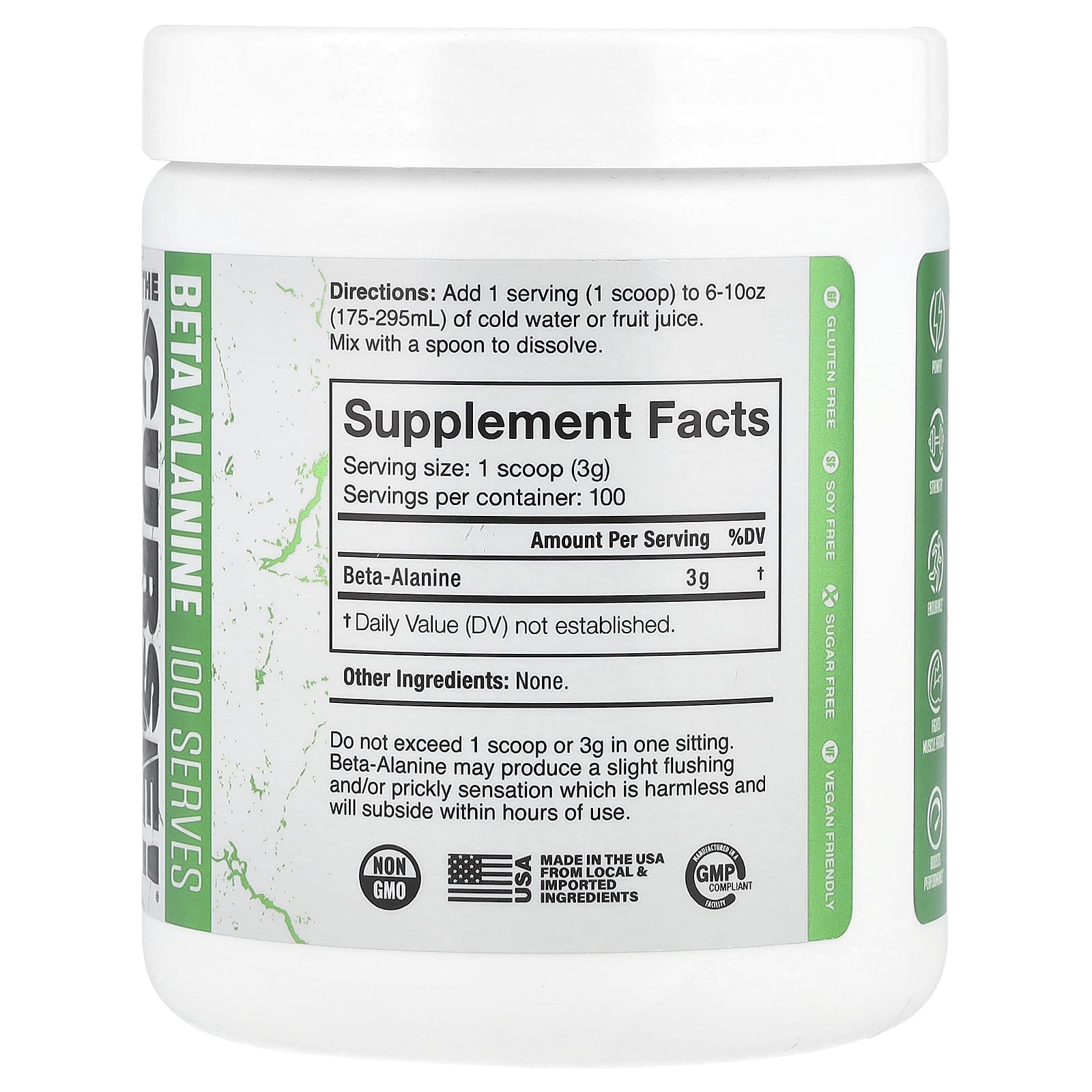 JNX Sports The Curse Beta Alanine Supplement for Endurance & Performance - Image 2